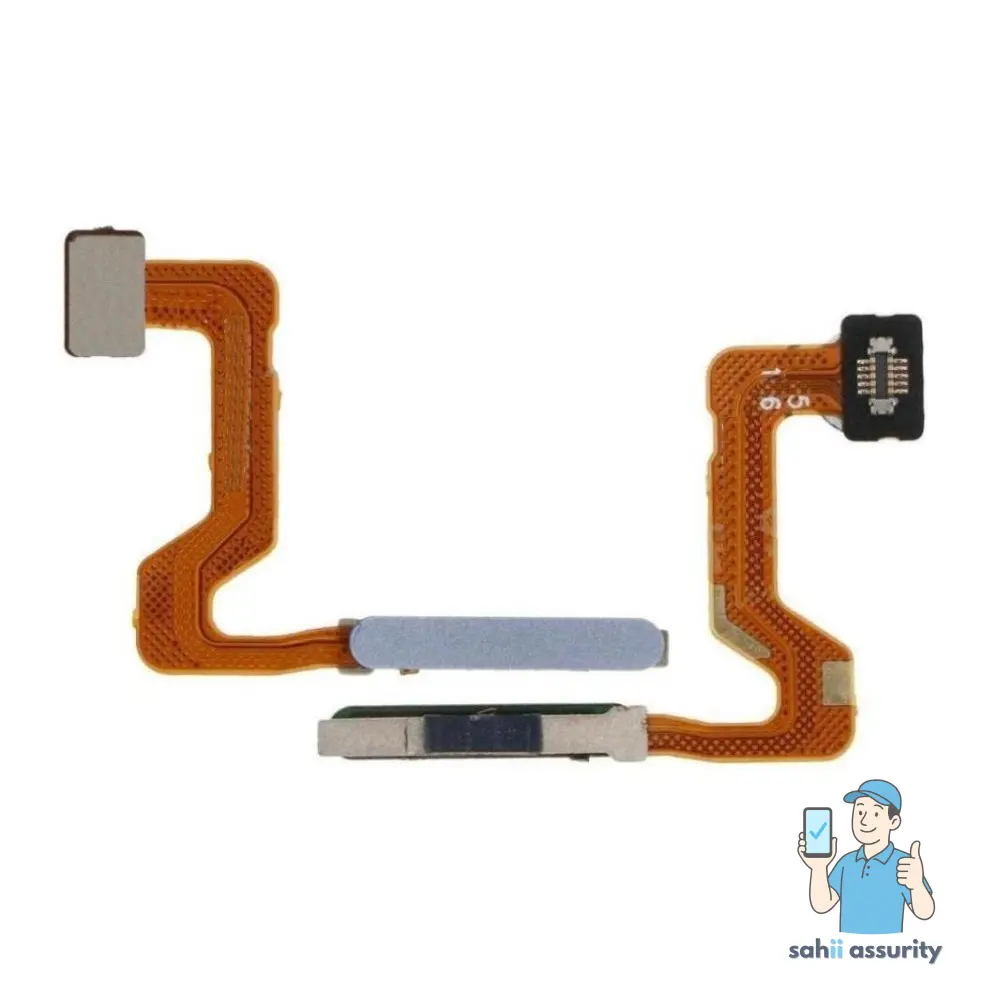 Fingerprint Sensor with Flex Cable for Oppo A52 White